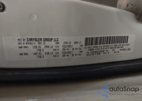 2012 Volkswagen Routan Se z USA, uszkodzony, nr VIN 2C4RVABG2CR355688